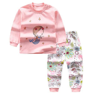 Baby Boys Clothes 2pcs Newborn Baby Girls Cartoon Clothing