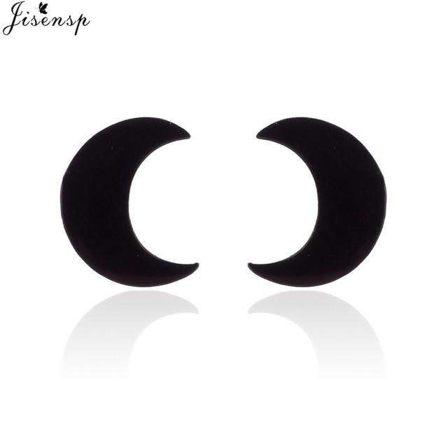 Jisensp Punk Waves Ear Climbers Earrings for Women Stud Earrings