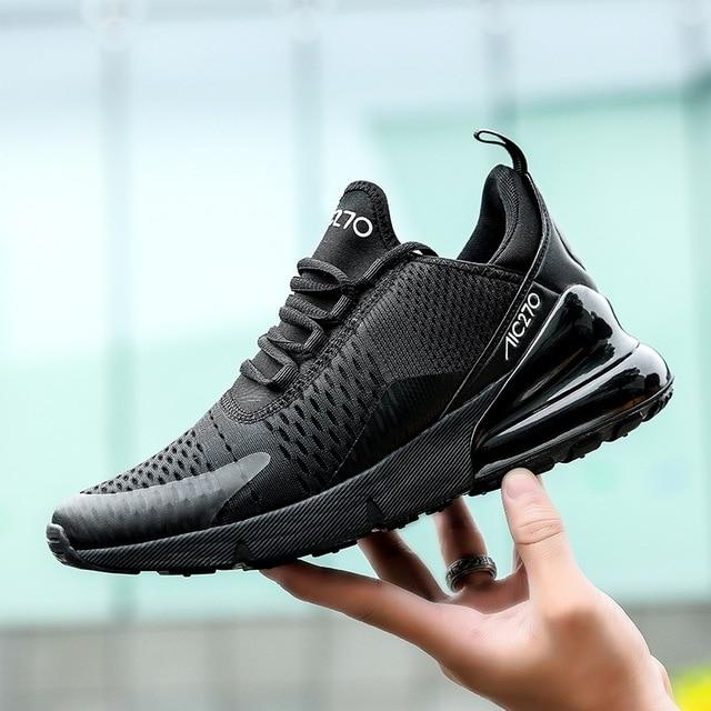 Running Shoes For Men Air Cushion Mesh Breathable Wear-resistant