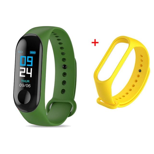 M3 Smart Watch Bracelet Band Fitness tracker Wristband Heart Rate Activity  Screen Smart Electronics Bracelet watch