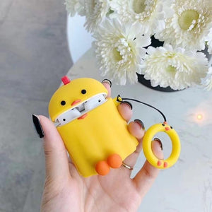 Earphone Case For Airpods Case Silicone Cartoon Cute Headphone Covers For Air Pods Cases For Apple Earpods Earbuds Accessories 2