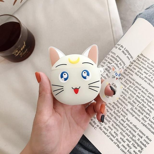 Earphone Case For Airpods Case Silicone Cartoon Cute Headphone Covers For Air Pods Cases For Apple Earpods Earbuds Accessories 2