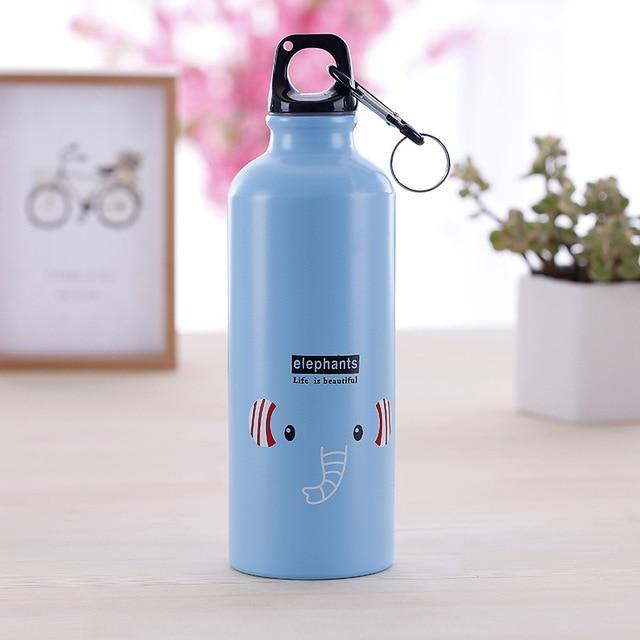 500ml Cute Water Blttle Lovely Animals Outdoor Portable Sports Cycling Camping Hiking Bicycle School Kids Water Bottle