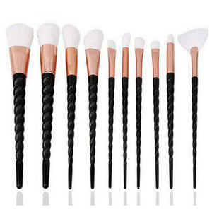 10pcs Unicorn Makeup Brushes Sets Maquiagem Powder Brush Tools