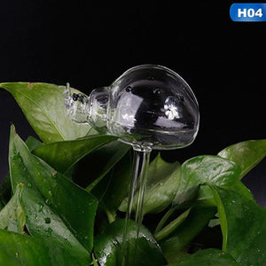 Garden Plants Flowers Water Feeder Automatic Self Watering Devices Clear Glass Water Feeder Bird Shape Watering Devices