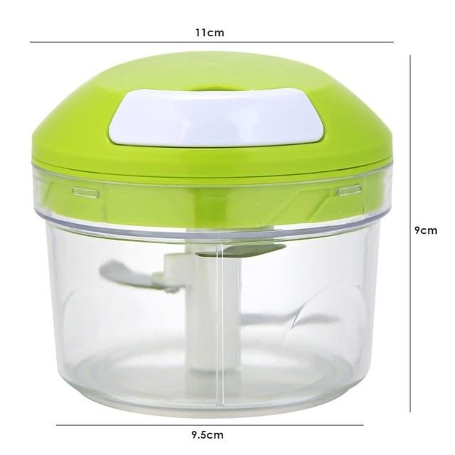 Manual Fruit Vegetable Chopper Hand Pull Food Cutter