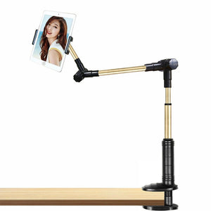 Folding Long flexible Arm Tablet Holder Phone Stand For Ipad Samsung Kindle support 12.9 inch Lazy Bed Tablet Mount Bracket