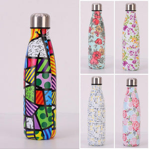 Stainless Steel Vacuum Insulated Water Bottle Flask Thermal Sports Chilly 500ML