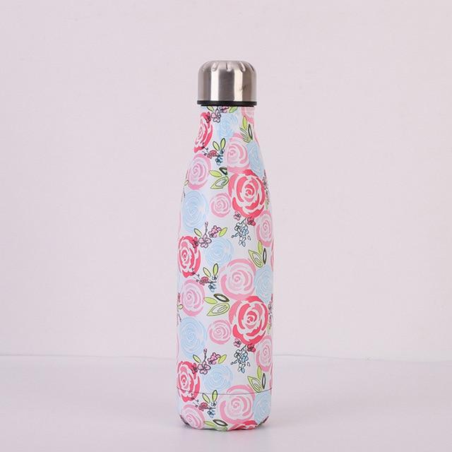 Stainless Steel Vacuum Insulated Water Bottle Flask Thermal Sports Chilly 500ML