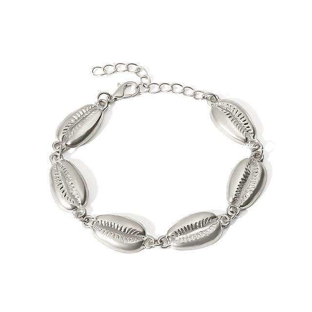 Cowrie Shell Bracelets for Women Delicate Rope Chain Bracelet