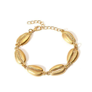 Cowrie Shell Bracelets for Women Delicate Rope Chain Bracelet