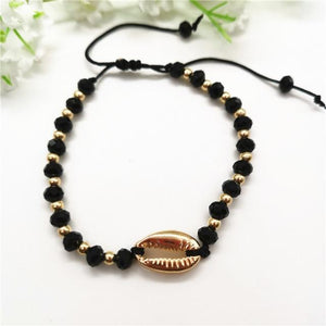 Cowrie Shell Bracelets for Women Delicate Rope Chain Bracelet