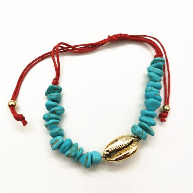 Cowrie Shell Bracelets for Women Delicate Rope Chain Bracelet