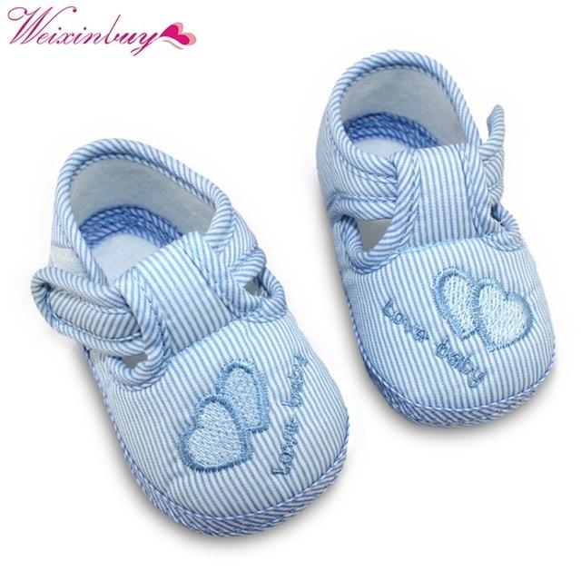 New Canvas Classic Sports Sneakers Newborn Baby Boys Girls First Walkers Shoes