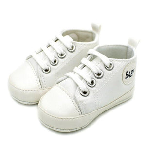 New Canvas Classic Sports Sneakers Newborn Baby Boys Girls First Walkers Shoes