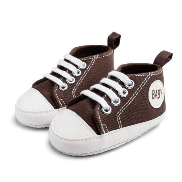 New Canvas Classic Sports Sneakers Newborn Baby Boys Girls First Walkers Shoes