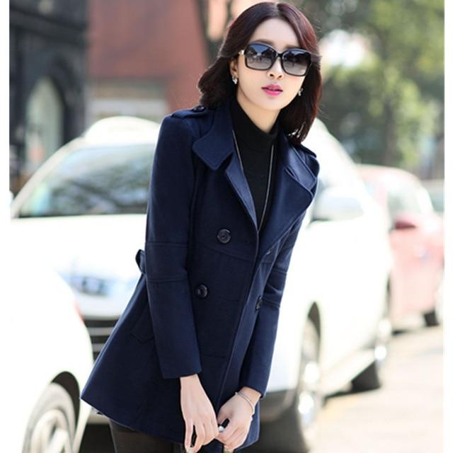 YAGENZ 2019 Winter Clothes Short Wool Coat Women Coat Korean Autumn Woolen Coat Fashion Double-breasted Jacket Elegant Blend 77