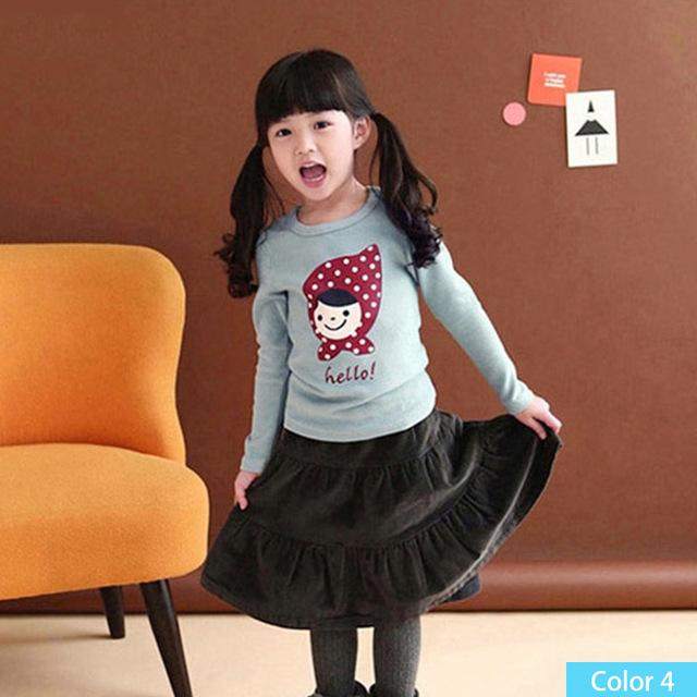 SheeCute New Arrival for spring Autumn girls Full sleeve Tees