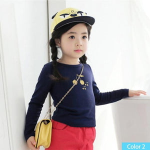 SheeCute New Arrival for spring Autumn girls Full sleeve Tees