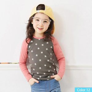 SheeCute New Arrival for spring Autumn girls Full sleeve Tees