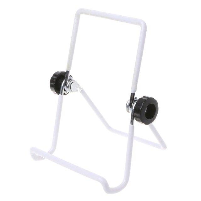 High Quality Metal&Plastic Universal Holder 360 Degree Adjustable Foldable Metal Wire Stand Mount For iPad Tablet