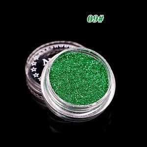 23Colors Cosmetics Eyes Lip Face Makeup Glitter Shimmer Powder Monochrome Eyes Party Bride Pearl Powder Flash Highlights