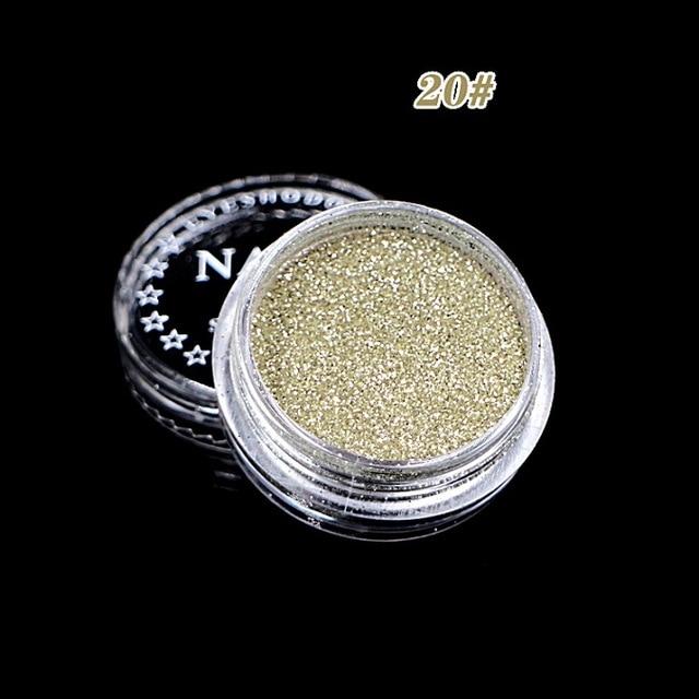 23Colors Cosmetics Eyes Lip Face Makeup Glitter Shimmer Powder Monochrome Eyes Party Bride Pearl Powder Flash Highlights