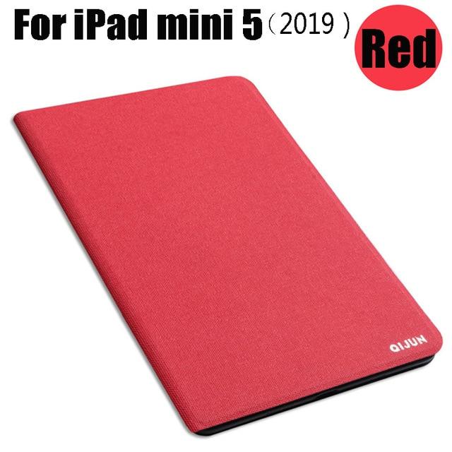 QIJUN Coque For Apple IPAD Mini 1 2 3 4 5 (2019) Cover Business Tablet Case Fundas Leather for iPad mini 1 2 3 4 5 Capa Bag