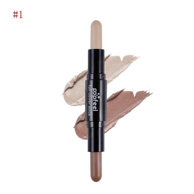 Concealer Stick Maquiagem Face Foundation Make Up Pen Easy to Wear Smooth Contour Shadow Highlight Concealer Cosmetics TSLM2