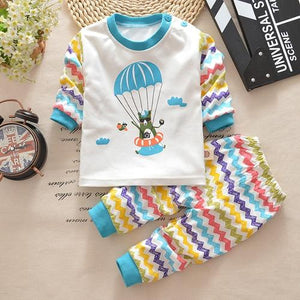 Baby Boys Clothes 2pcs Newborn Baby Girls Cartoon Clothing