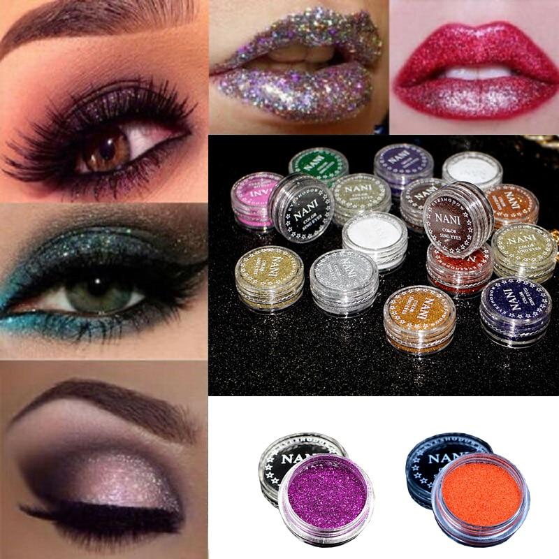 Cosmetics Eyes Lip Face Makeup Glitter Shimmer Powder Monochrome Eyes Pearl Powder Glitters Shining Make up