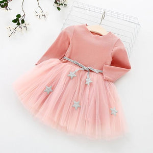 Girl Dress Kids Dresses For Girls Mesh Casual Lace Embroidery Princess