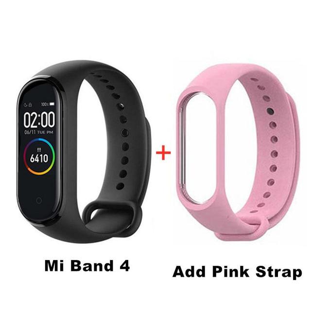 Xiaomi Mi Band 4 NFC Smart Band 0.95 inch AMOLED 120X240 Full Color Screen Bluetooth 5.0 Wristband 50m Waterproof Smart Bracelet