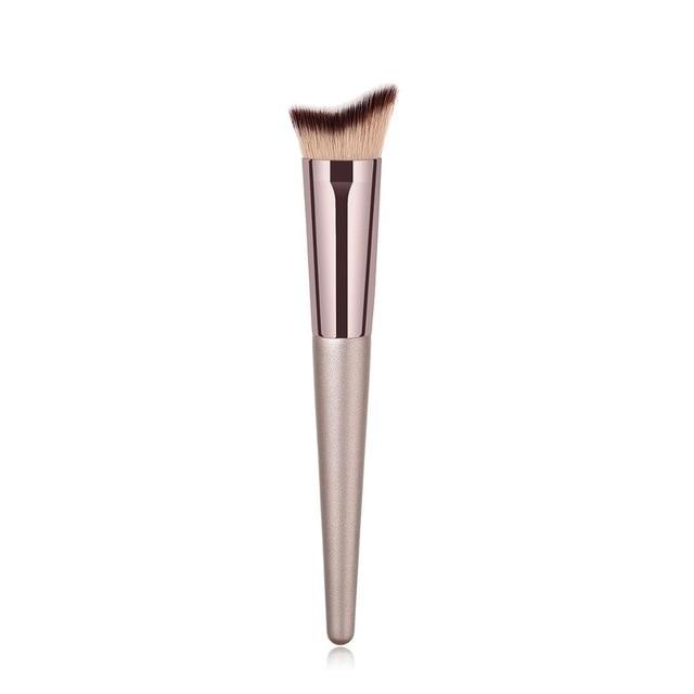 1 Piece Champagne Gold Precision Liquid Foundation Brush