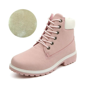 2019 Hot New Autumn Early Winter Shoes Women Flat Heel Boots