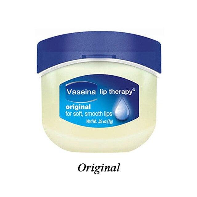 Lip Care Vaseline Therapy Petroleum Jelly Lip Balm Makeup Lipstick Base Moisturizer Hydrating Smooth Baby Lips 7g