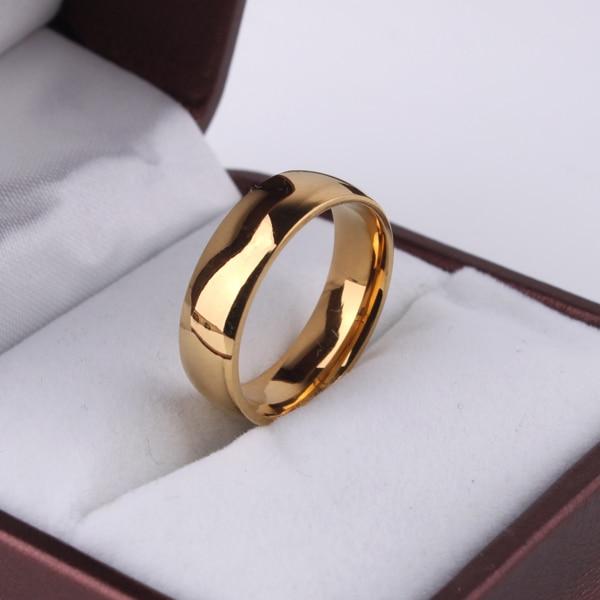 Eengrave Custom Name Signet Ring Logo Light version gold color wedding ring