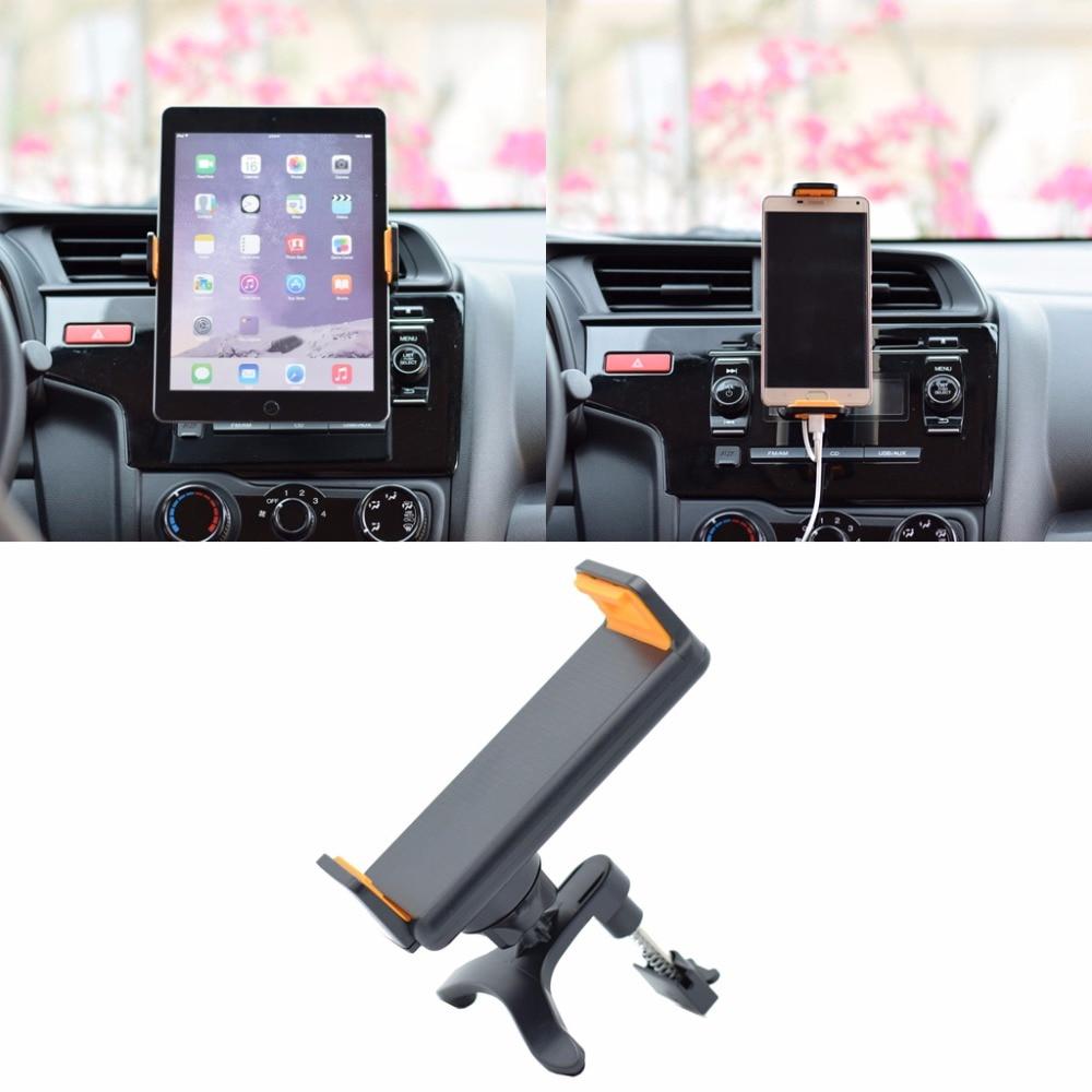 Universal 360 Degree Rotating Car Air Vent Mount Holder Stand For iPhone iPad GPS Xiaomi Samsung LG Tablet 4-10 Inch