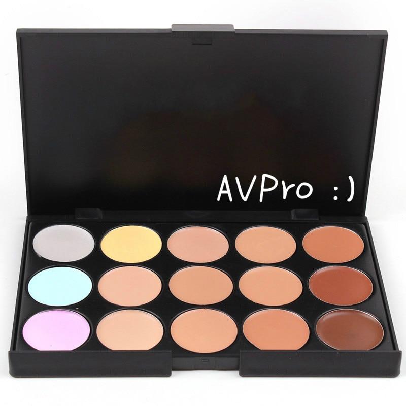 Natural Professional Concealer Palettes 15 Colors makeup Foundation Facial Face Cream Cosmetic contour palette concealer palette