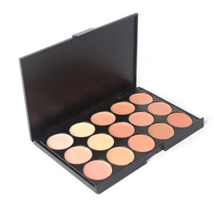 Natural Professional Concealer Palettes 15 Colors makeup Foundation Facial Face Cream Cosmetic contour palette concealer palette