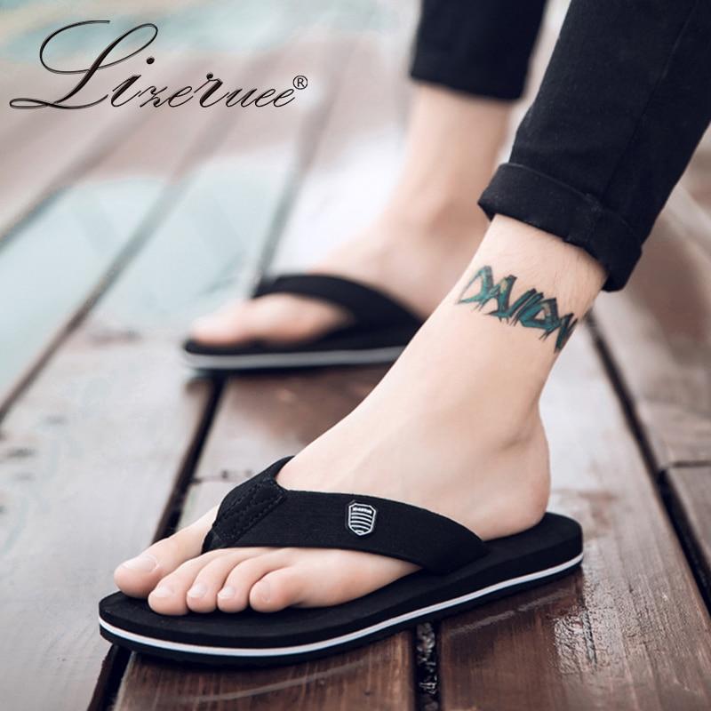 Men Flip Flops Beach Sandals Anti-slip