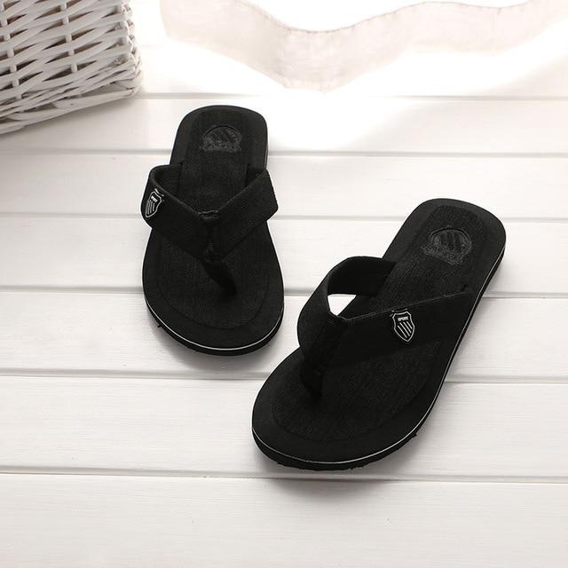 Men Flip Flops Beach Sandals Anti-slip