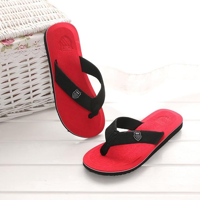 Men Flip Flops Beach Sandals Anti-slip