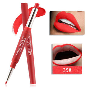 Miss Rose Top Brand Lip Liner Matte Lip Pencil Long-lasting Waterproof Moisturizing Lipsticks Makeup Sexy Lips Contour Cosmetics