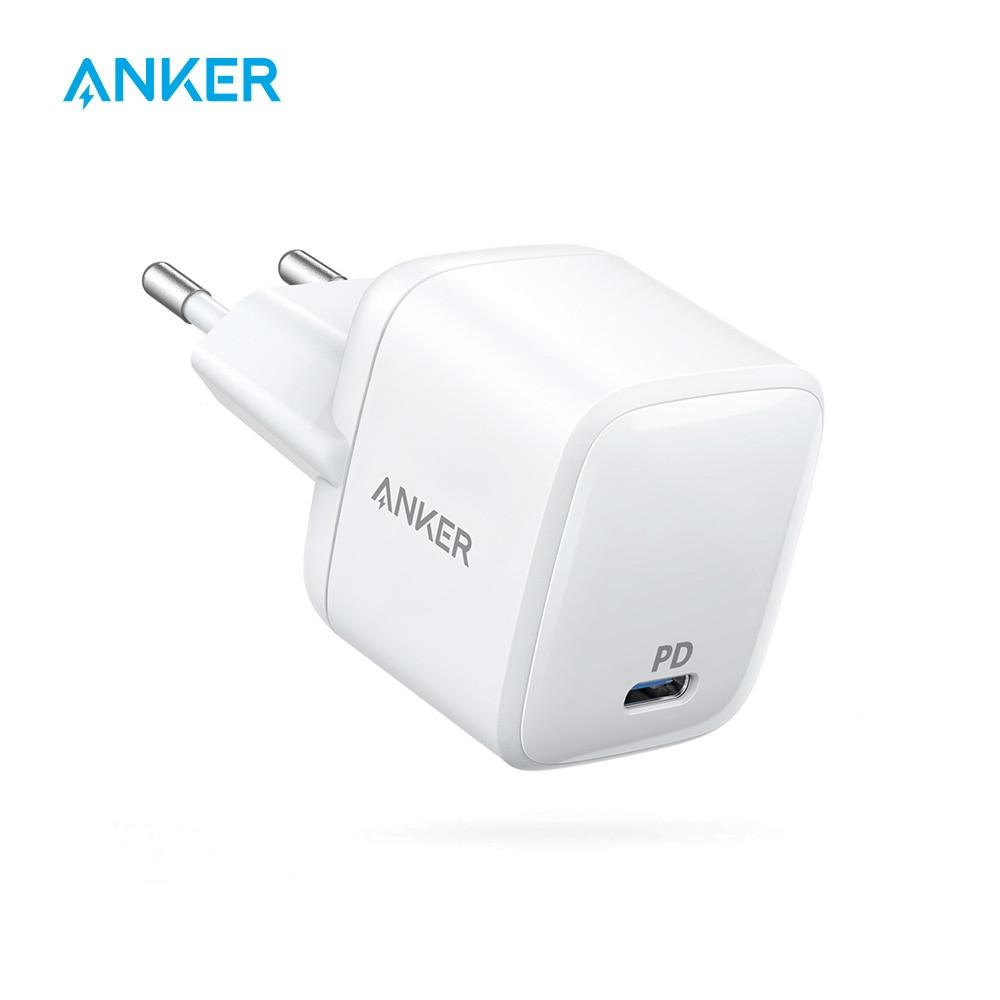 Anker 30W Ultra Compact Type-C Wall Charger with Power Delivery,PowerPort Atom PD 1 for iPhone Xs/Max/XR,iPad,MacBook,Galaxy etc