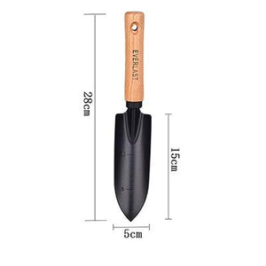 New Arrival Carbon Steel Garden Shovel Flower Planting Shovel Garden Wooden  Handle Gardening Hand Tools Tao Hua Yuan Tools