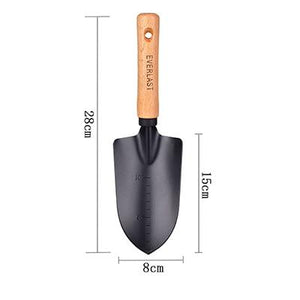 New Arrival Carbon Steel Garden Shovel Flower Planting Shovel Garden Wooden  Handle Gardening Hand Tools Tao Hua Yuan Tools