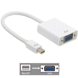 3 IN 1 Thunderbolt Mini DisplayPort DP to HDMI VGA DVI Cable Connector for Apple iMac Mac Book Pro Air Monitor Mini DP Adapter