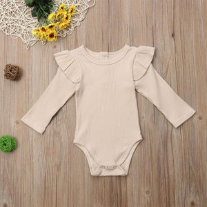 Newborn Baby Girl Boys Long Sleeve Romper Jumpsuit Bodysuit