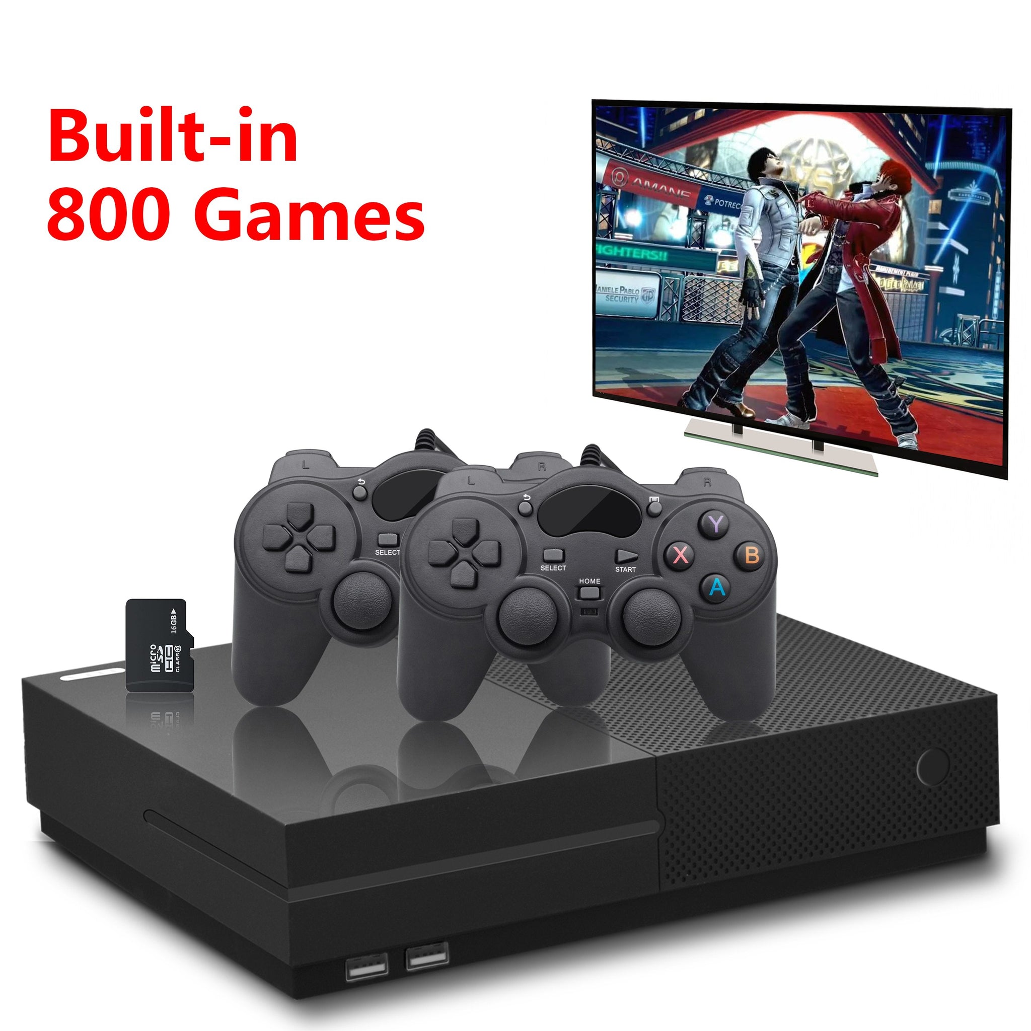 PS1 Video Game Console 64Bit 4K HD HDMI Output Retro 800 Classic Family Retro Games TV 32G XPRO joystick for gift xbox ones